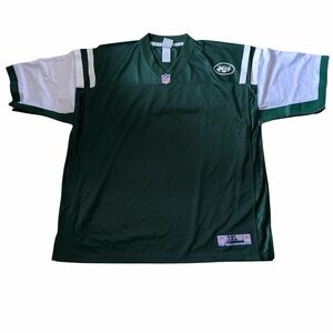 New York Jets Pro Line NFL Jersey Mens‎ 3XL-B Green Blank Short Sleeve